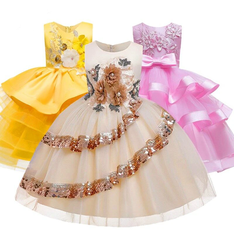 Flower girl dress for Girls tutu Kids Clothing Elegent hand Organza Girls Dresses for Children Princess Party Custumes 2-10 Year
Flower girl dress for Girls tutu Kids Clothing Elegent hand Organza Girls Dresses for Children Princess Party Custumes 2-10 Year