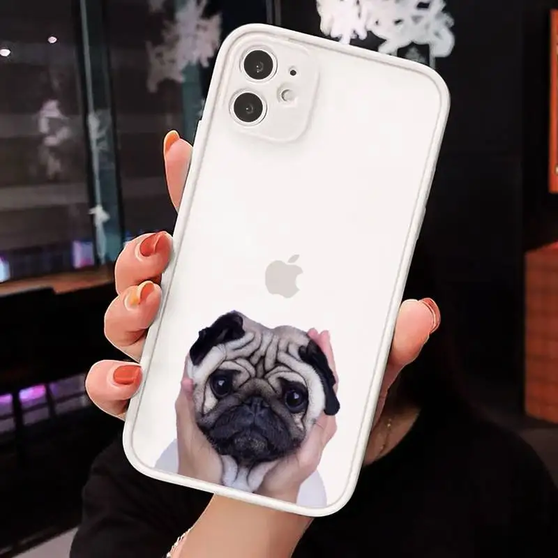 Cute funny animal bulldog art Phone Case Matte Transparent for iPhone 7 8 11 12 s mini pro X XS XR MAX Plus cover funda
Cute funny animal bulldog art Phone Case Matte Transparent for iPhone 7 8 11 12 s mini pro X XS XR MAX Plus cover funda