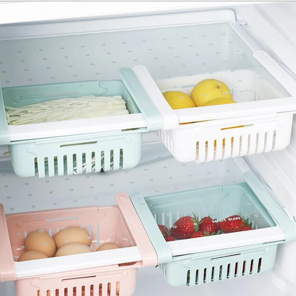 2pcs Refrigerator Storage Box Retractable Storage Box Fridge Retractable Storage Box (White)
2pcs Refrigerator Storage Box Retractable Storage Box Fridge Retractable Storage Box (White)