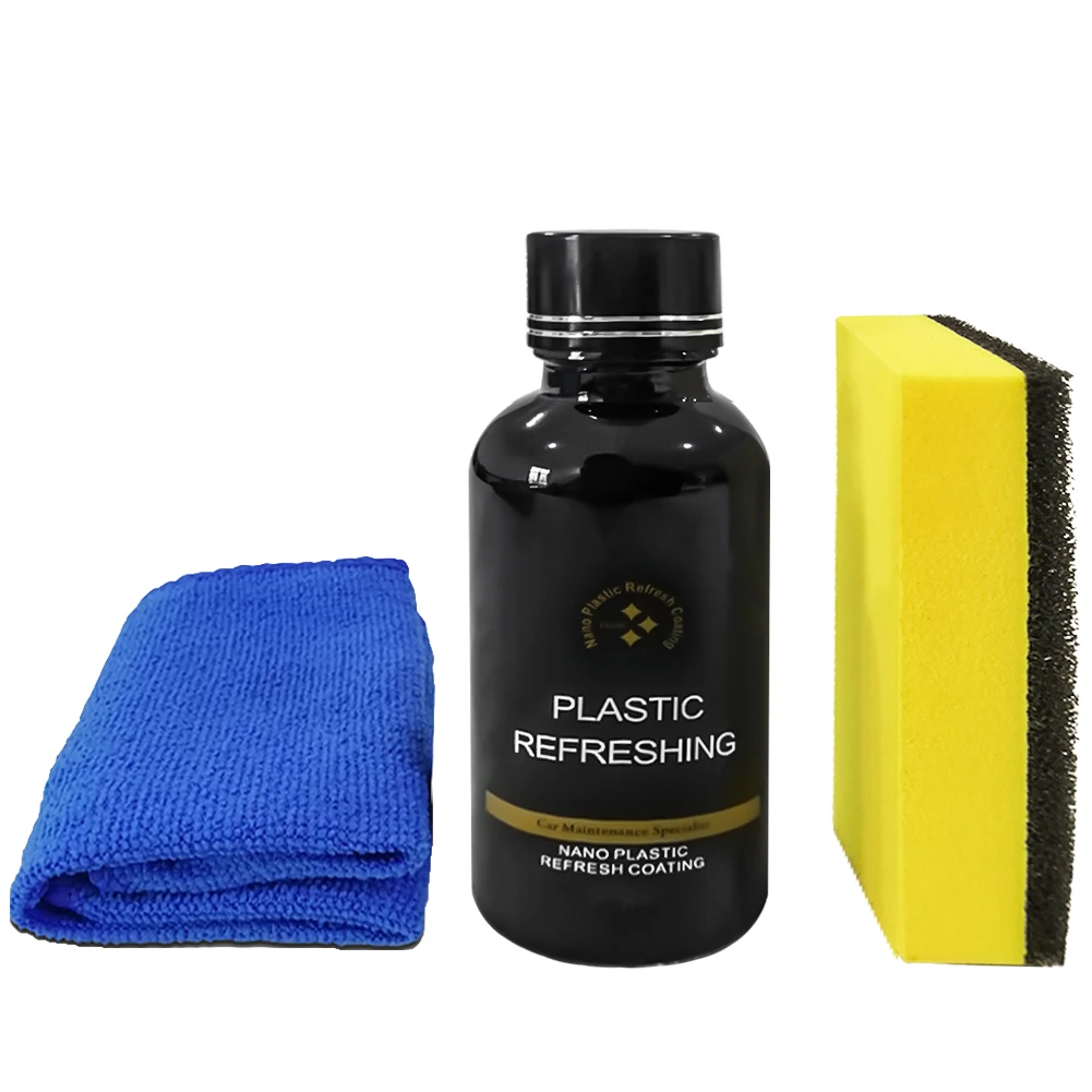 30ml Car Plastic Parts Retreading Agent Instrument Panel Agent Automotive Interior Plastic Part Retreading Cleaning Agent
30ml Car Plastic Parts Retreading Agent Instrument Panel Agent Automotive Interior Plastic Part Retreading Cleaning Agent