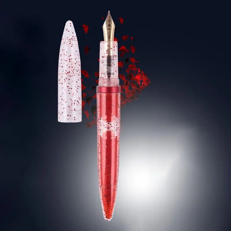 0.38/0.5mm Transparent Fountain Pen Fine Nib Calligraphy Business Student School Supplies Writing Tool 
0.38/0.5mm Transparent Fountain Pen Fine Nib Calligraphy Business Student School Supplies Writing Tool