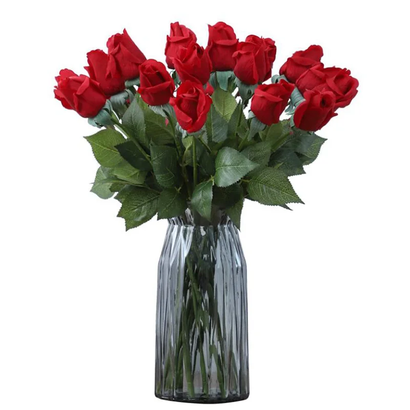 1PCS Romantic Rose Artificial Flower DIY Red White Pink Blue Fake Flower for Party Home Wedding Decoration Valentine's Day
1PCS Romantic Rose Artificial Flower DIY Red White Pink Blue Fake Flower for Party Home Wedding Decoration Valentine's Day