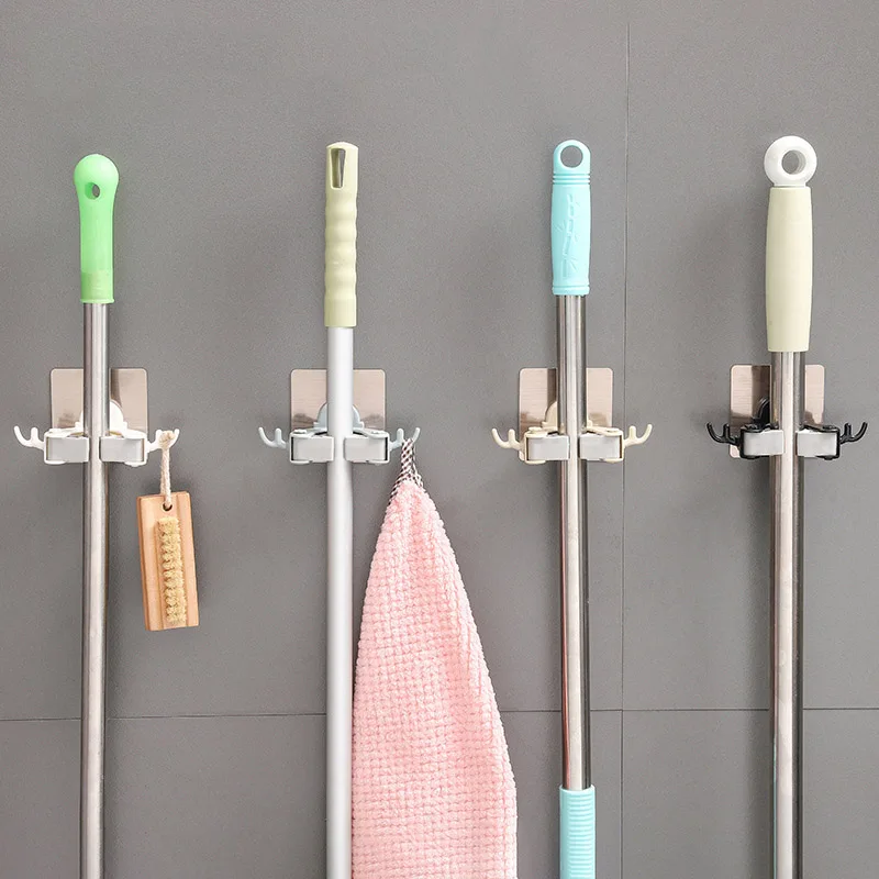 Wall Mounted Mop Organizer Holder With Hooks Multifunction Kitchen Bathroom Storage Rack Clip Mop Antlers Hanging Hooks
Wall Mounted Mop Organizer Holder With Hooks Multifunction Kitchen Bathroom Storage Rack Clip Mop Antlers Hanging Hooks