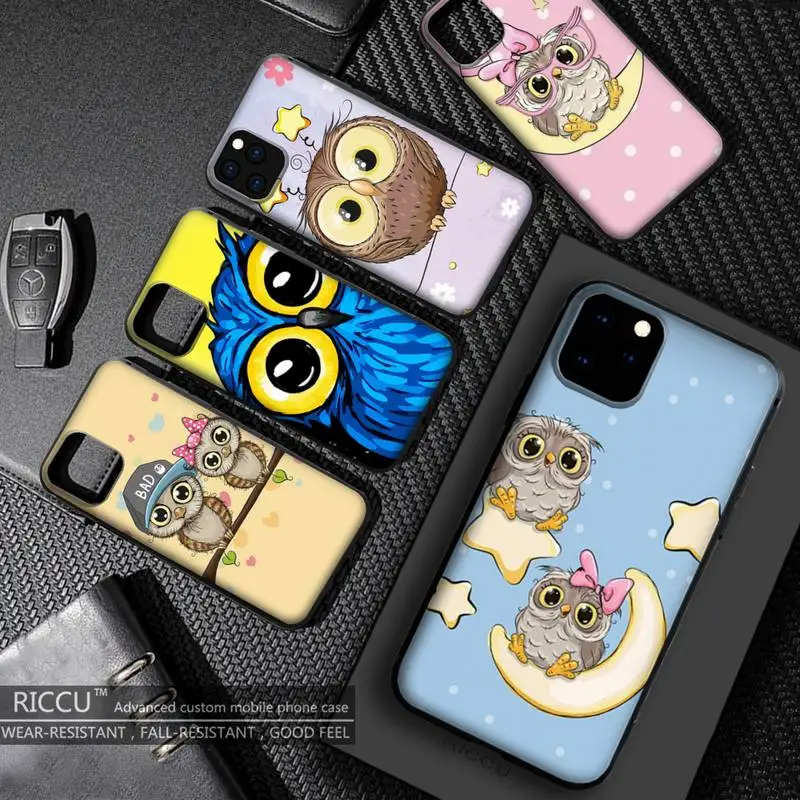 Cute cartoon owl Phone Case For iphone 11 12 Mini Pro Max X XS MAX 6 6s 7 8 Plus XR SE2020 accessories Cover
Cute cartoon owl Phone Case For iphone 11 12 Mini Pro Max X XS MAX 6 6s 7 8 Plus XR SE2020 accessories Cover