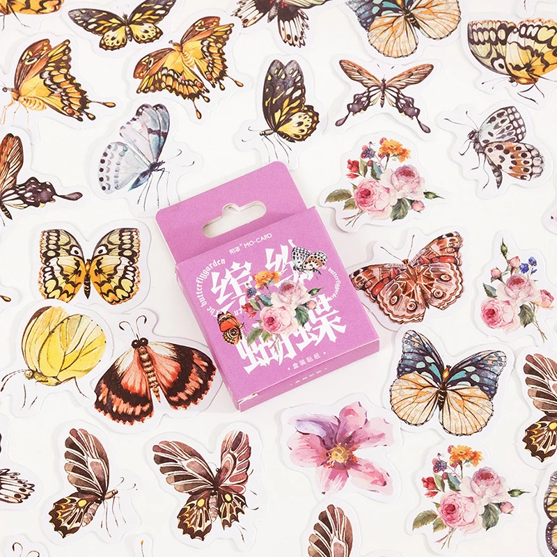 46 Pcs Cute Color Butterfly Sticker DIY Decoration Diary Journal Scrapbooking Planner Label Stickers Aesthetic Kawaii Stationery
46 Pcs Cute Color Butterfly Sticker DIY Decoration Diary Journal Scrapbooking Planner Label Stickers Aesthetic Kawaii Stationery