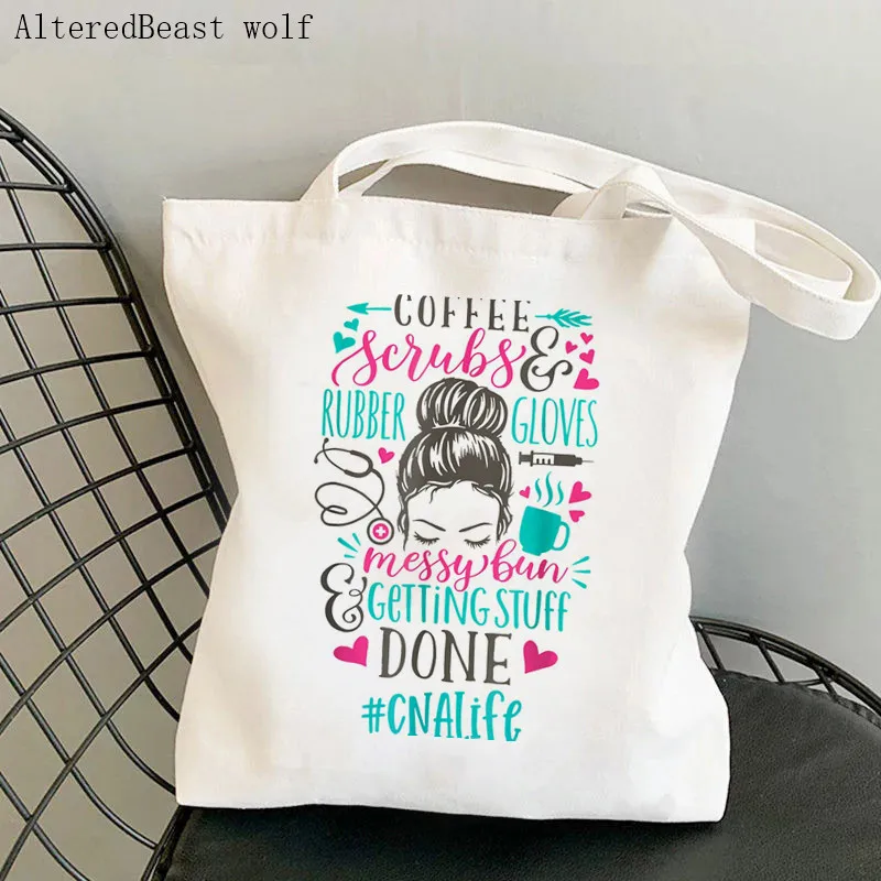 Women Shopper bag Nurse life blue Printed Kawaii Bag Harajuku Shopping Canvas Shopper Bag girl handbag Tote Shoulder Lady Bag
Women Shopper bag Nurse life blue Printed Kawaii Bag Harajuku Shopping Canvas Shopper Bag girl handbag Tote Shoulder Lady Bag