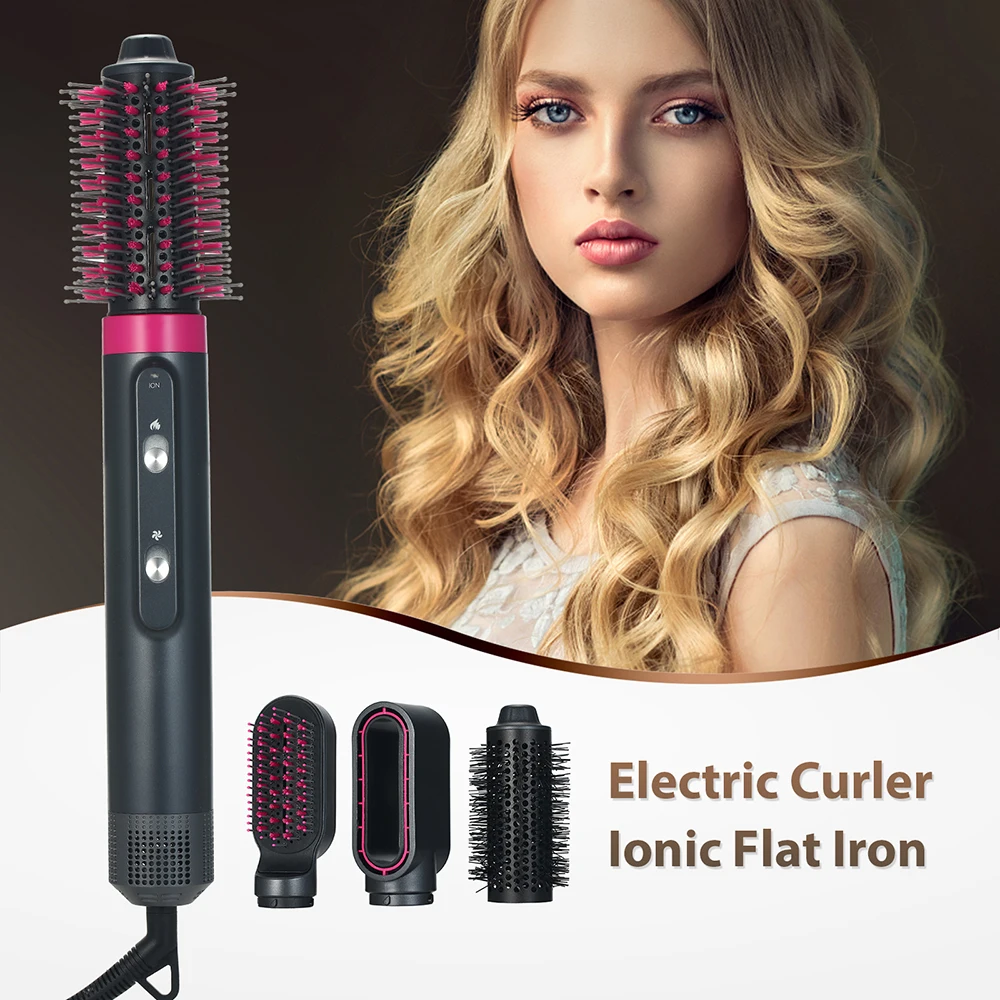 Multifunctional Hot Air Comb 4 In 1 Negative Ion Dry & Wet Electric Hair Dryer Comb Hair Straightener Hair Curler Brush Wand
Multifunctional Hot Air Comb 4 In 1 Negative Ion Dry & Wet Electric Hair Dryer Comb Hair Straightener Hair Curler Brush Wand