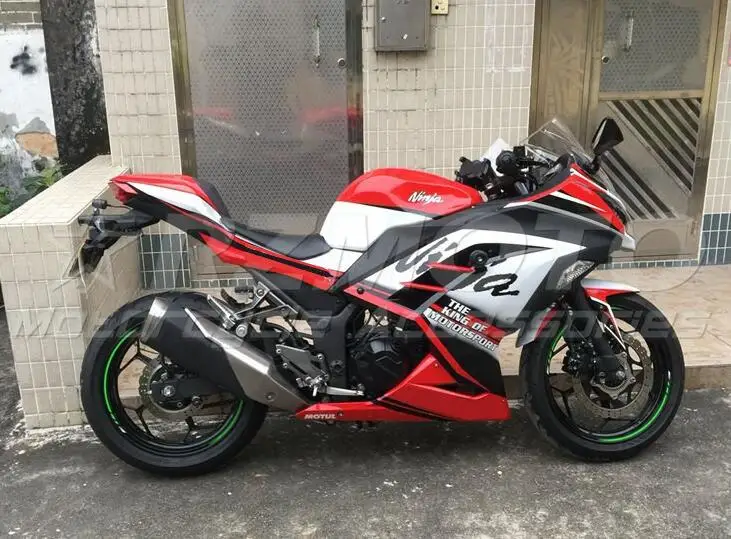 Injection New ABS Motorcycle Fairings kit add Tank cover for Kawasaki Ninja 300 EX300 2013 2014 2015 2016 2017 2018 Red White
Injection New ABS Motorcycle Fairings kit add Tank cover for Kawasaki Ninja 300 EX300 2013 2014 2015 2016 2017 2018 Red White