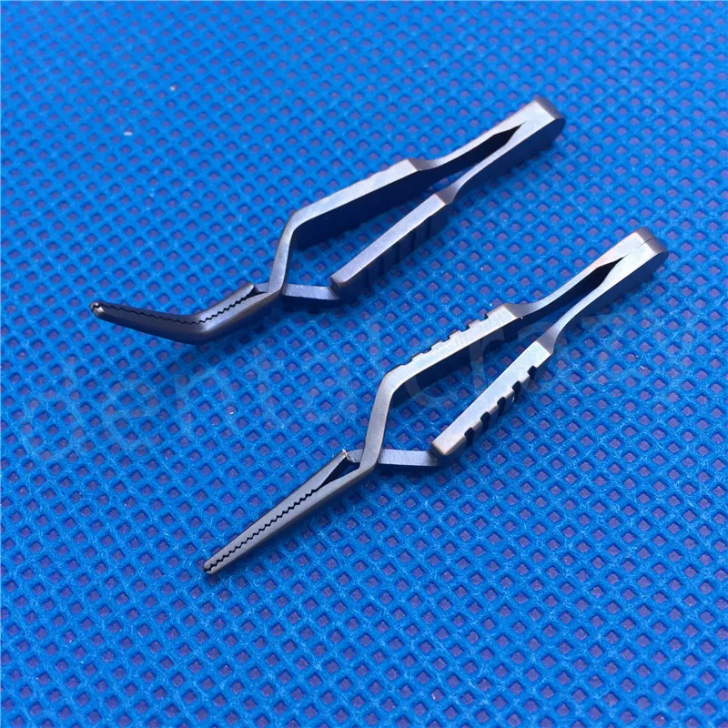 2pcs Titanium SERREFINE Straight Jaw ophthalmic instrument
2pcs Titanium SERREFINE Straight Jaw ophthalmic instrument