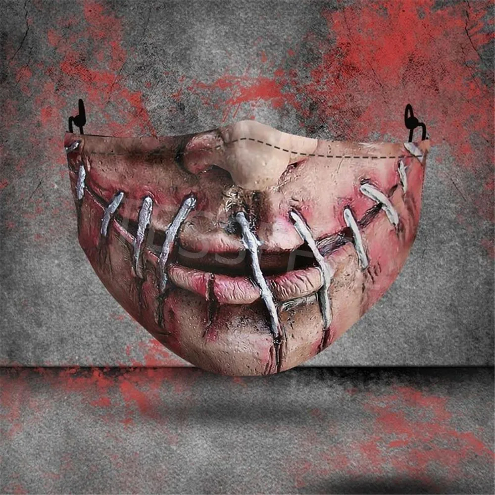 Tessffel Halloween Thriller Horror Movie Role-Playing Masks For Adults and Children Fashion Dust Masks Style-11
Tessffel Halloween Thriller Horror Movie Role-Playing Masks For Adults and Children Fashion Dust Masks Style-11