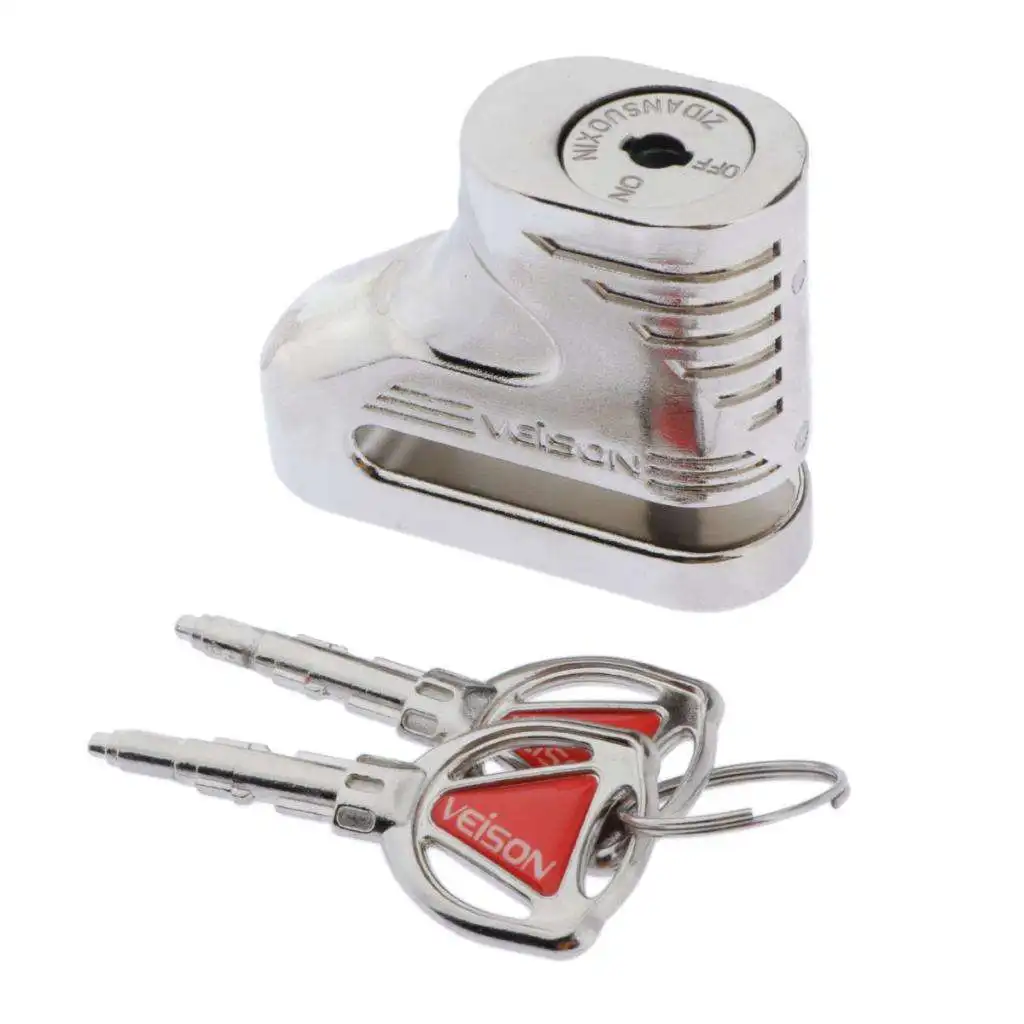 Disc Brake Lock- Anti -Theft Disc Lock Motorcycle (5mm dia pin) - Wheel Security Lock for Motorcycles Scooters Bikes
Disc Brake Lock- Anti -Theft Disc Lock Motorcycle (5mm dia pin) - Wheel Security Lock for Motorcycles Scooters Bikes