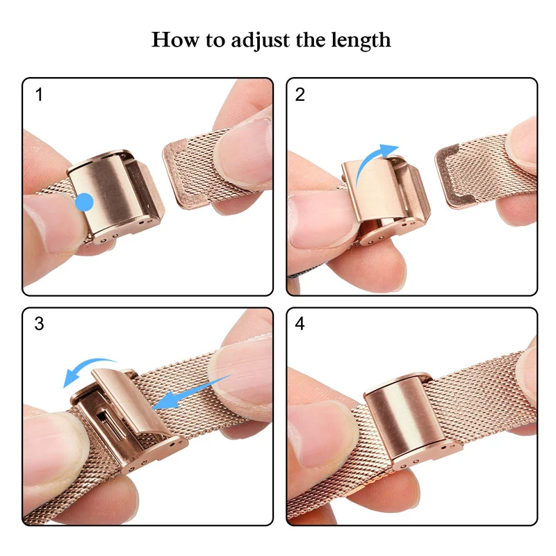 Milanese Loop Strap For Apple Watch band Serise 6 SE 5 4 3 2 144mm 40mm 42mm 38mm Stainless steel metal bracelet for iWatch 6 3
Milanese Loop Strap For Apple Watch band Serise 6 SE 5 4 3 2 144mm 40mm 42mm 38mm Stainless steel metal bracelet for iWatch 6 3