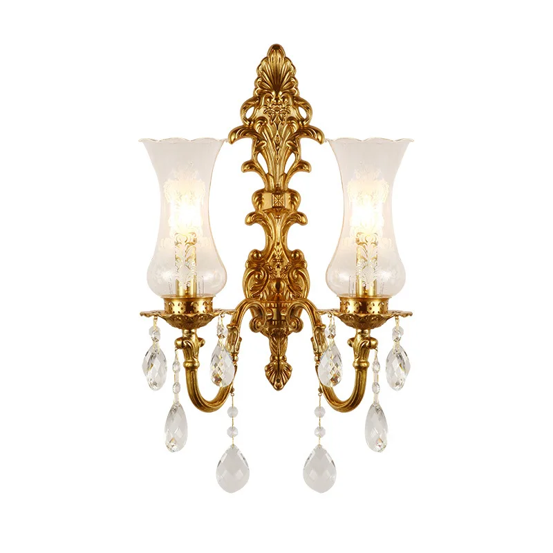 New Arrival European Luxurious Brass Color E14 AC Wall Lamp Living Room Wall Light lamparas de pared applique murale luminaire
New Arrival European Luxurious Brass Color E14 AC Wall Lamp Living Room Wall Light lamparas de pared applique murale luminaire