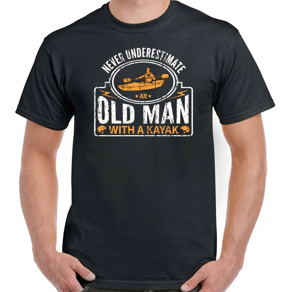 Never Underestimate An Old Man With A Kayak Mens Funny Kayaking T-Shirt Canoe TEE Shirt Custom Printed
Never Underestimate An Old Man With A Kayak Mens Funny Kayaking T-Shirt Canoe TEE Shirt Custom Printed