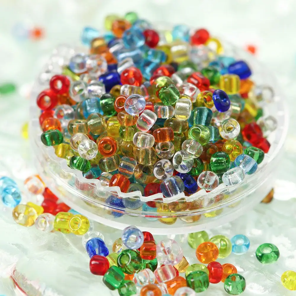 15g 2mm Mix Color Small Crystal Glass Seed Beads Loose Spacer Beads For Kids DIY Jewelry Making Accessories
15g 2mm Mix Color Small Crystal Glass Seed Beads Loose Spacer Beads For Kids DIY Jewelry Making Accessories