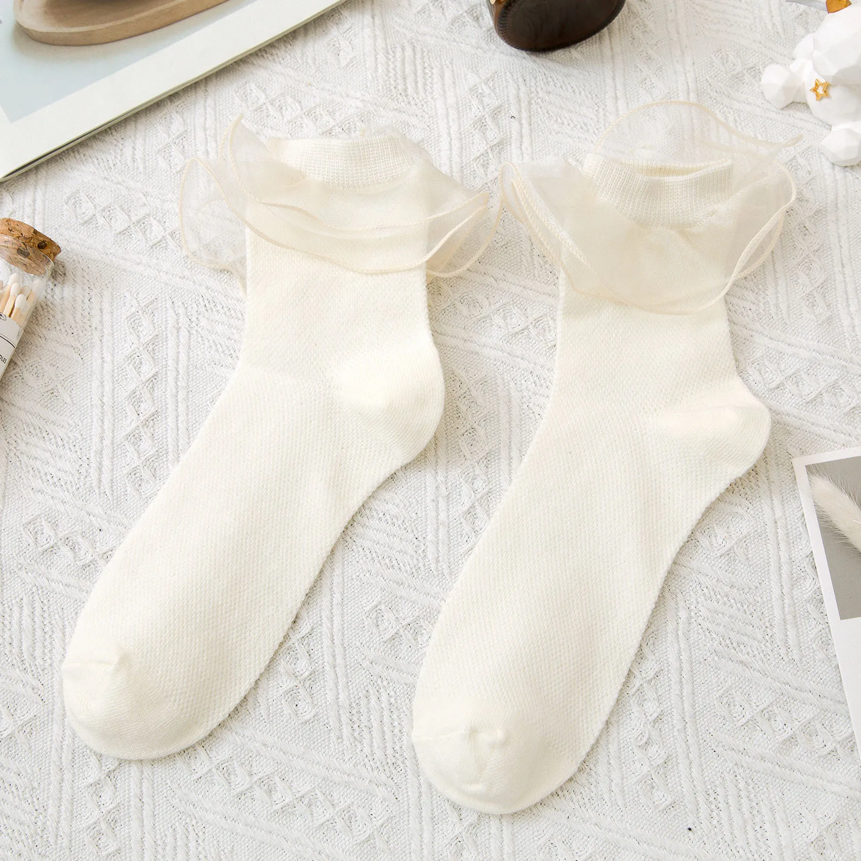 Women Cute lace Socks Fashion Female Kawaii Mesh Breathable Cotton Ankle Princess Solid Lady Harajuku Vintage Soft Short Socks
Women Cute lace Socks Fashion Female Kawaii Mesh Breathable Cotton Ankle Princess Solid Lady Harajuku Vintage Soft Short Socks