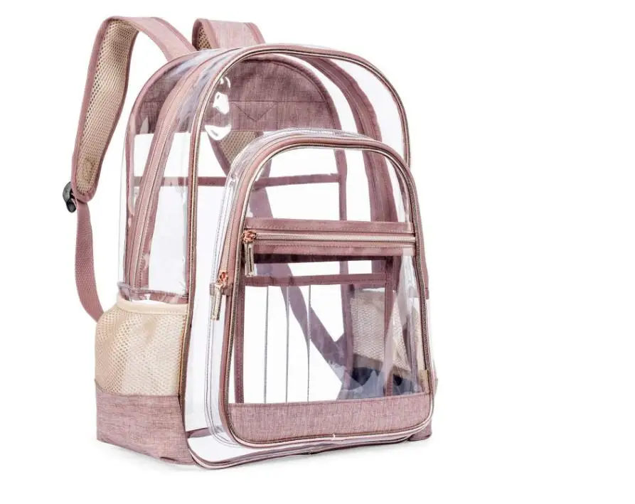 Classic GPB black transparent backpack fashion backpack travel bag student school bag
Classic GPB black transparent backpack fashion backpack travel bag student school bag