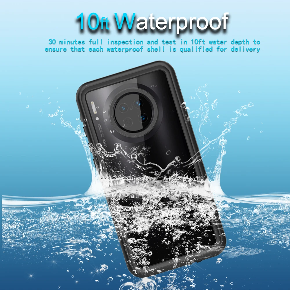 waterproof case For huawei mate 30 pro case Shockproof Diving Swim Outdoor 360 Full Protect For mate 30 20 pro case Cover Coque
waterproof case For huawei mate 30 pro case Shockproof Diving Swim Outdoor 360 Full Protect For mate 30 20 pro case Cover Coque