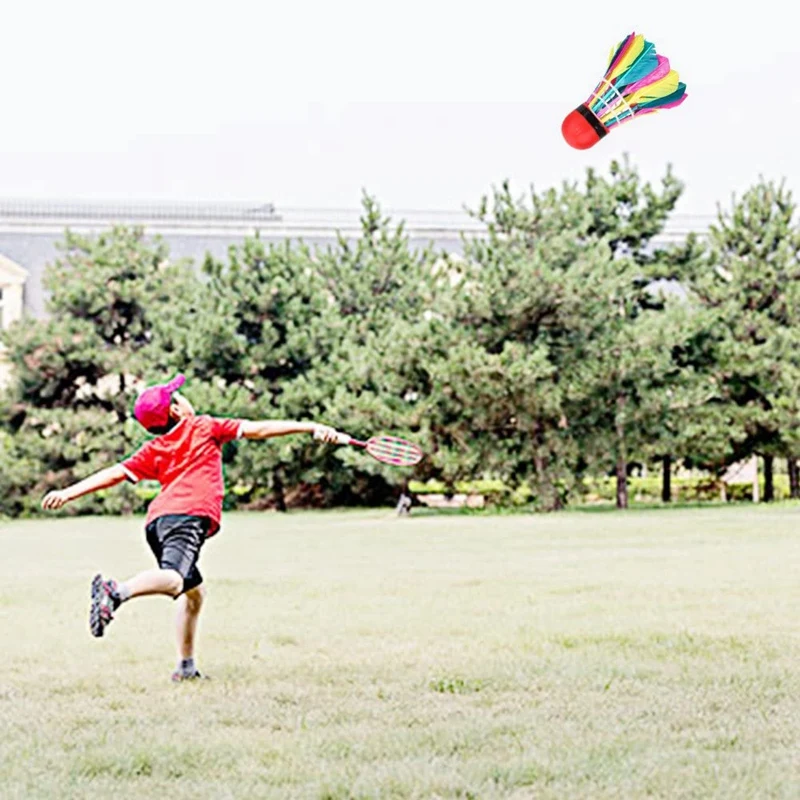Color Badminton Balls, 11Pcs Badminton Shuttlecocks High Speed Badminton Birdies Balls for Indoor/Outdoor Training
Color Badminton Balls, 11Pcs Badminton Shuttlecocks High Speed Badminton Birdies Balls for Indoor/Outdoor Training
