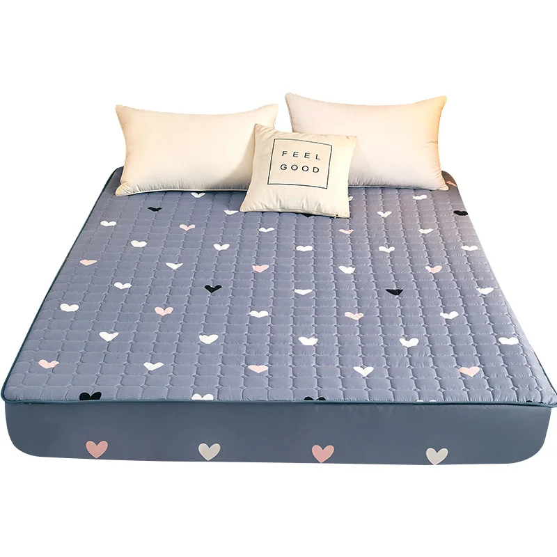 Quilted Fitted Sheet Single-Piece Urine-Proof Waterproof Bedspread Bed Sheet Non-Slip Fixed Thickened Simmons Mattress Dustproof
Quilted Fitted Sheet Single-Piece Urine-Proof Waterproof Bedspread Bed Sheet Non-Slip Fixed Thickened Simmons Mattress Dustproof