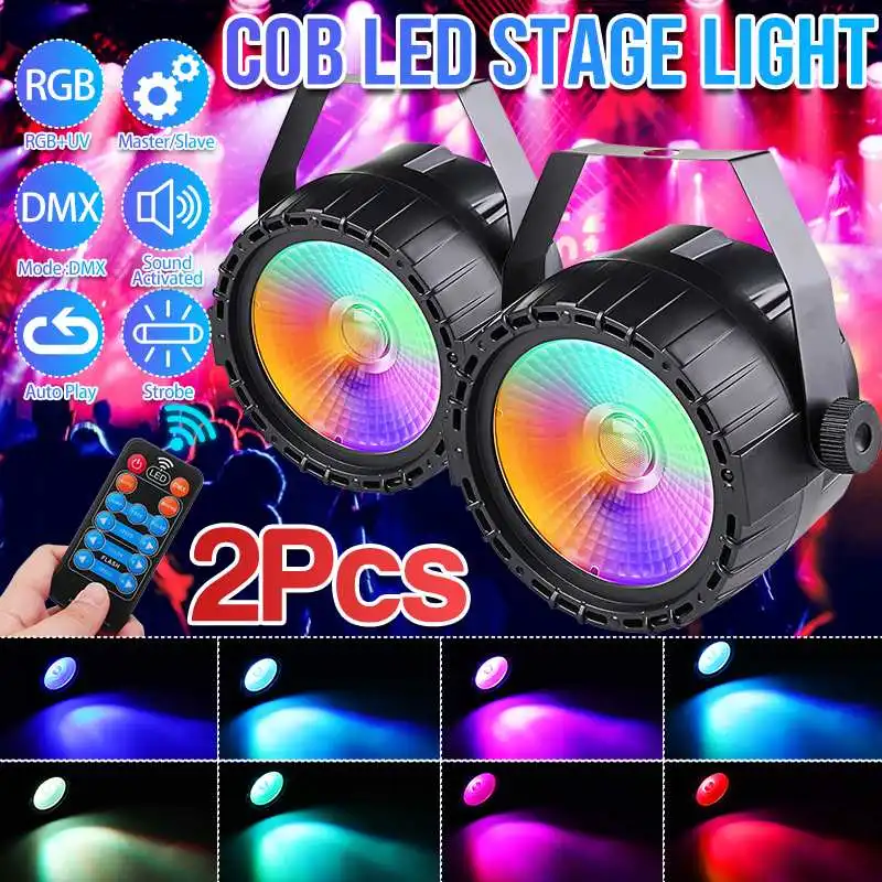 1/2pcs 60W LED Light Remote Control RGB + UV Self-propelled/Voice Control/DMX512 For DJ Bar Party Bar Church 90-240V US/EU Plug
1/2pcs 60W LED Light Remote Control RGB + UV Self-propelled/Voice Control/DMX512 For DJ Bar Party Bar Church 90-240V US/EU Plug