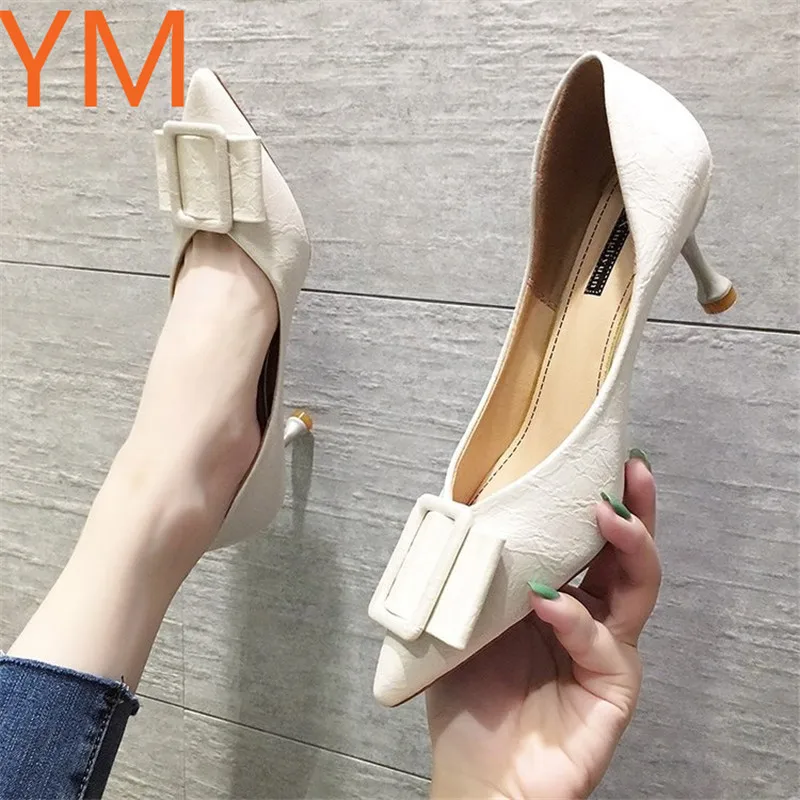 Spring/Autumn Sexy Women Pumps High Heels Lady Bridal Shoes Gladiator Pointed Toe Casual Thin Buckle Metal Button Wedding Shoes
Spring/Autumn Sexy Women Pumps High Heels Lady Bridal Shoes Gladiator Pointed Toe Casual Thin Buckle Metal Button Wedding Shoes