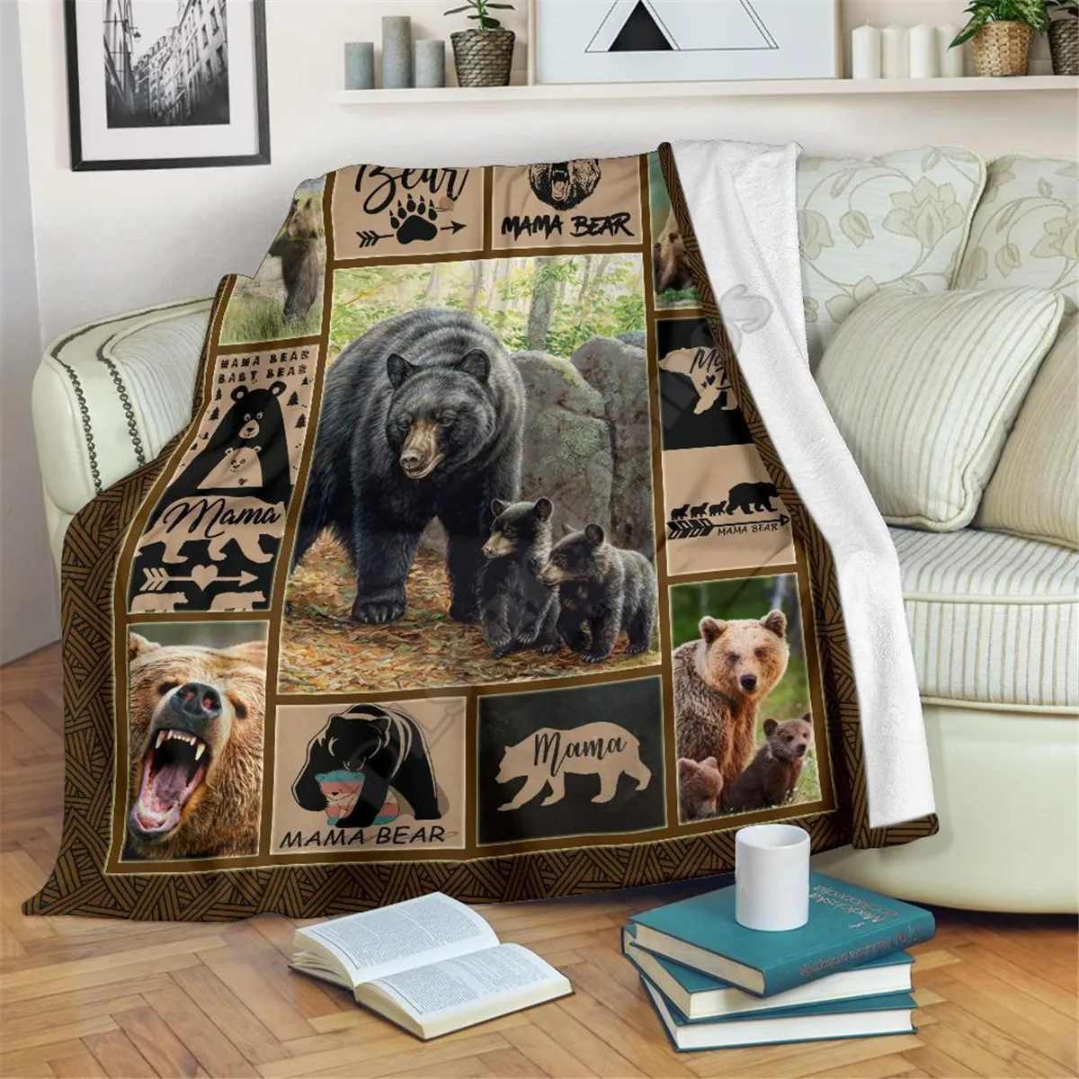 Mama Bear Fleece Blanket 3D full printed Wearable Blanket Adults/kids Fleece Blanket Sherpa Blanket Drop Shipping 07
Mama Bear Fleece Blanket 3D full printed Wearable Blanket Adults/kids Fleece Blanket Sherpa Blanket Drop Shipping 07