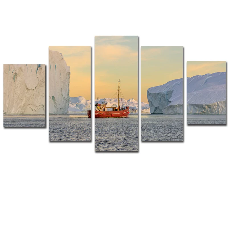The Arctic Ocean Canvas Paintings Canvas 5 Piece Wall Art Fashion Poster and Prints Monet Style Scenery Photography Printed
The Arctic Ocean Canvas Paintings Canvas 5 Piece Wall Art Fashion Poster and Prints Monet Style Scenery Photography Printed