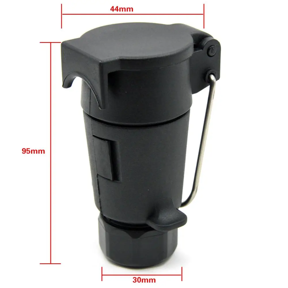 Tirol 7Pin Trailer Socket Black frosted materials 7Pole Trailer Socket 12V Tow bar Towing Socket N Type T21224a Free Shipping 
Tirol 7Pin Trailer Socket Black frosted materials 7Pole Trailer Socket 12V Tow bar Towing Socket N Type T21224a Free Shipping