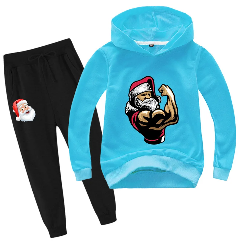 Baby Clothing Sets Children Christmas Santa suit Boys girls Tracksuits Kids Sport Suits Sweatshirt Hoodies Top +Pants 2pcs Set
Baby Clothing Sets Children Christmas Santa suit Boys girls Tracksuits Kids Sport Suits Sweatshirt Hoodies Top +Pants 2pcs Set