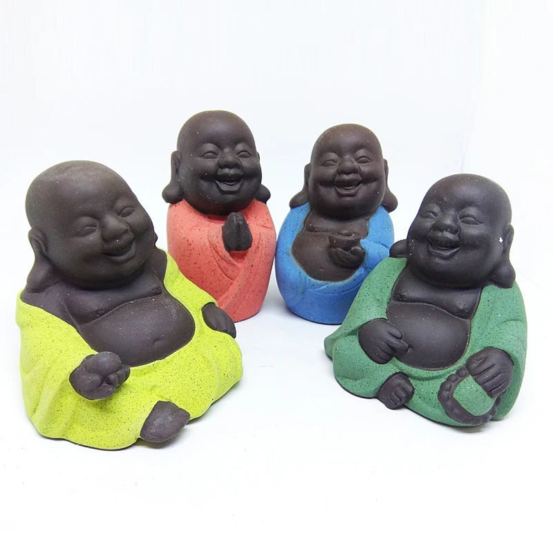 Free shipping Happy Buddha Tea Pets Lucky Maitreya Monk Boutique Teahouse Ornament New Ceramic Home Decor Crafts Small Figurines
Free shipping Happy Buddha Tea Pets Lucky Maitreya Monk Boutique Teahouse Ornament New Ceramic Home Decor Crafts Small Figurines