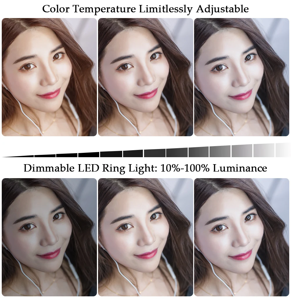 SH 9inch/23cm Led Ring Light Selfie Photography Fill Lighting With Tripod Stand Usb Charge Led Lamp For Video Fill Youtuber Set
SH 9inch/23cm Led Ring Light Selfie Photography Fill Lighting With Tripod Stand Usb Charge Led Lamp For Video Fill Youtuber Set