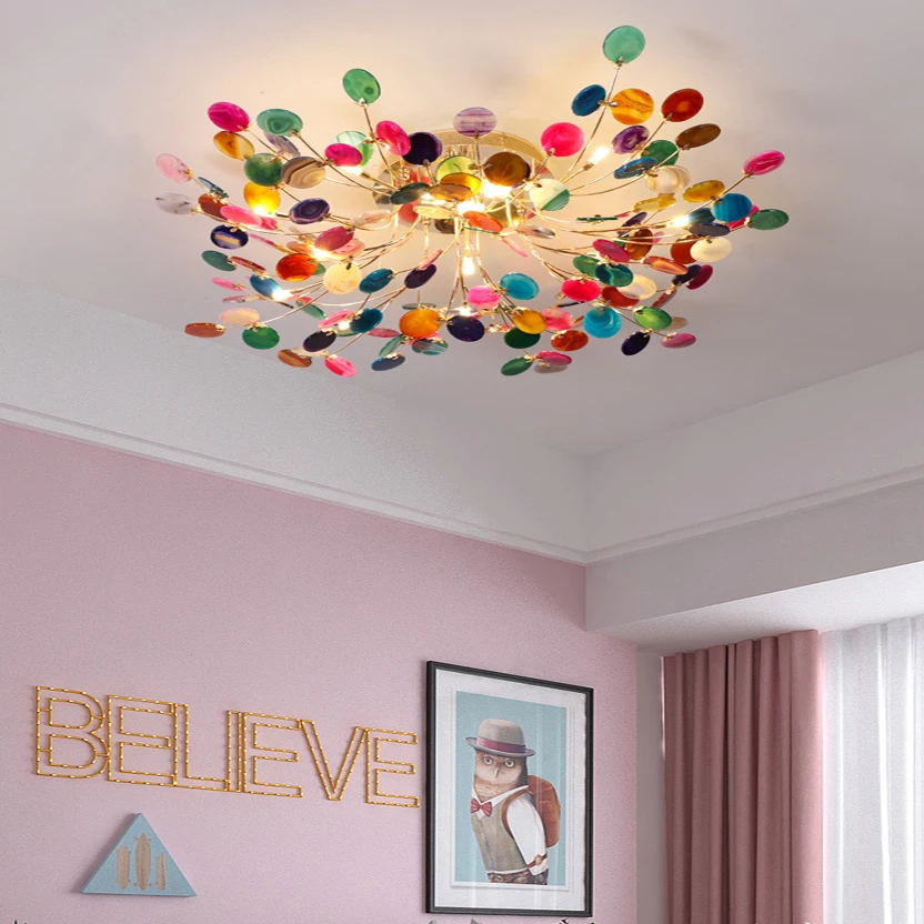 Nordic Creativity Led Ceiling Lights Colorful Firefly Art Ceiling Lamp Bedroom Living Room Indoor Decoration Lighting Fixtures
Nordic Creativity Led Ceiling Lights Colorful Firefly Art Ceiling Lamp Bedroom Living Room Indoor Decoration Lighting Fixtures