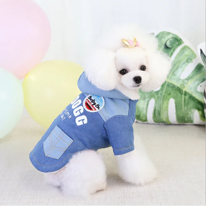 Dog Clothes For Small Dogs Pet Cat Costume Cute Cowboy Dog Coats Jacket Warm Autumn Winter Clothing Pet Fashion Teddy Soft Vest
Dog Clothes For Small Dogs Pet Cat Costume Cute Cowboy Dog Coats Jacket Warm Autumn Winter Clothing Pet Fashion Teddy Soft Vest