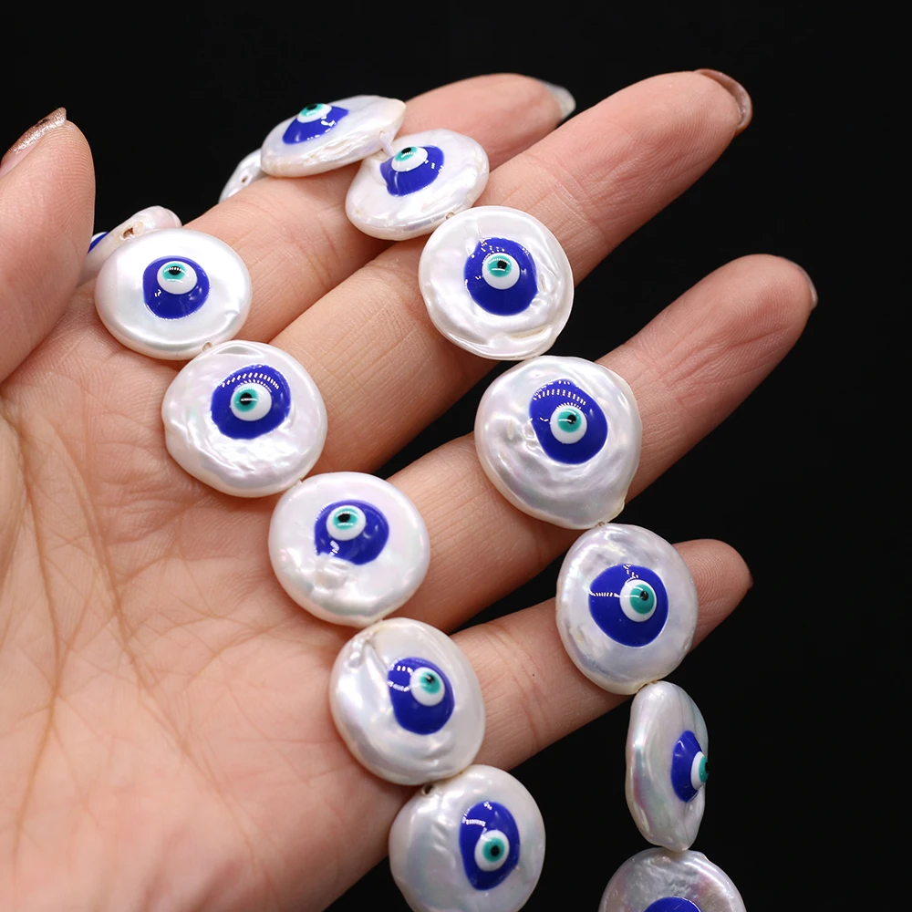 100% Real Natural Freshwater Pearls Baroque Beads Circular Eye Shape 36 cm Strand 18-20mm For Jewelry Making Necklace Earrings
100% Real Natural Freshwater Pearls Baroque Beads Circular Eye Shape 36 cm Strand 18-20mm For Jewelry Making Necklace Earrings