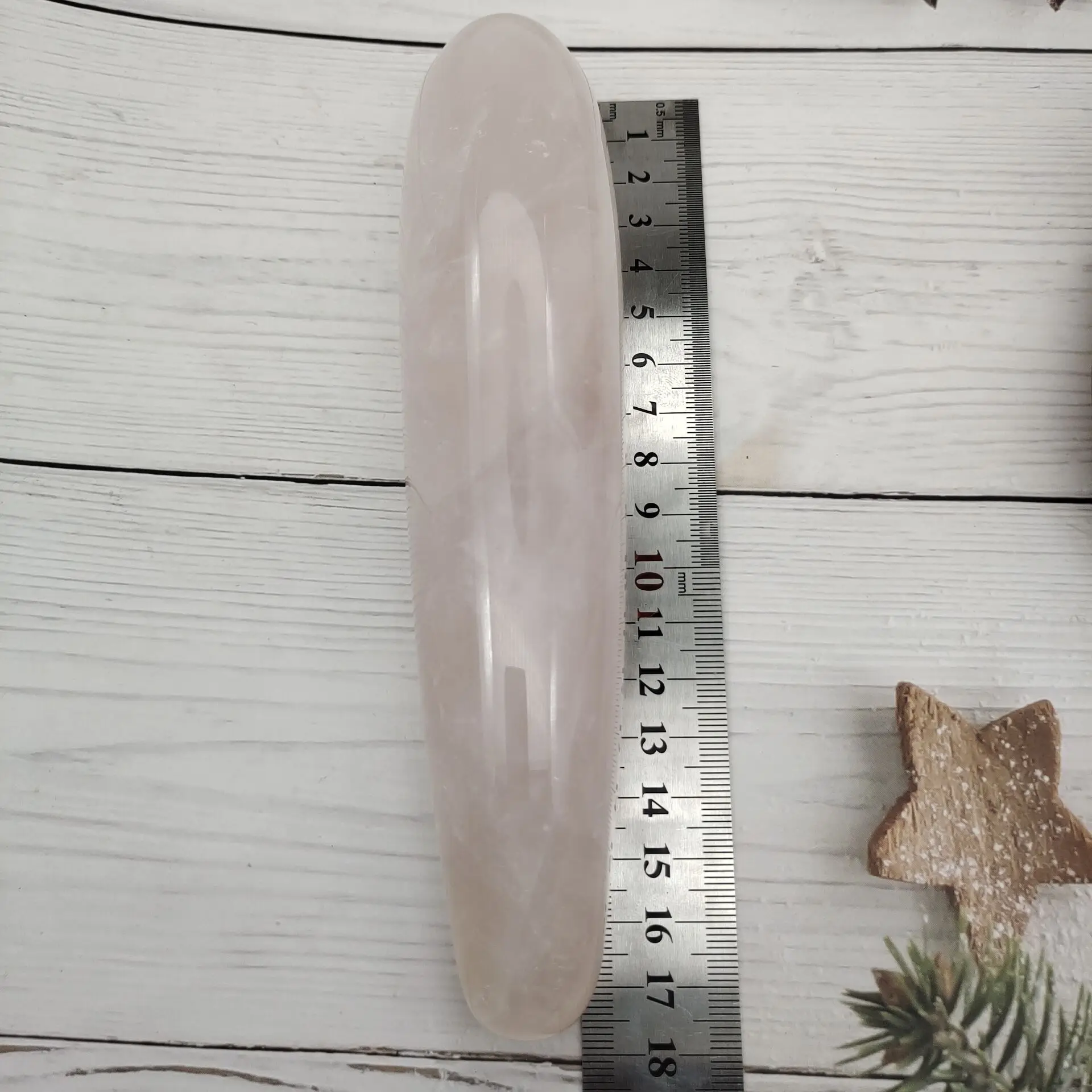1pcs 18cm 100% natural pink rose quartz crystal wand healing crystal gemstone yoni massage stick as gift
1pcs 18cm 100% natural pink rose quartz crystal wand healing crystal gemstone yoni massage stick as gift