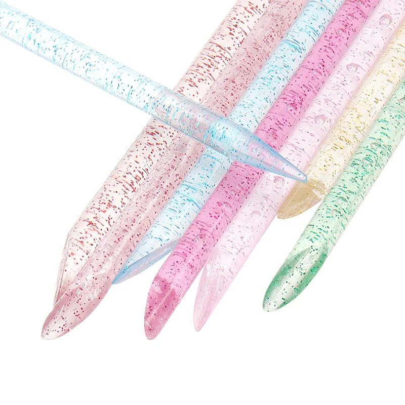 50/100Pcs Reusable Double End Crystal Stick Nail Art Cuticle Pusher Cuticle Remover Tool Pedicure Care Nails Manicures Best Tool
50/100Pcs Reusable Double End Crystal Stick Nail Art Cuticle Pusher Cuticle Remover Tool Pedicure Care Nails Manicures Best Tool