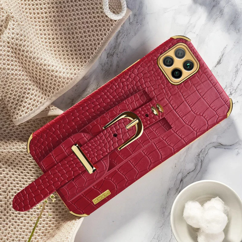 Luxury Crocodile Pattern Leather Case For Huawei Enjoy 20 Plus SE Z Pro Cover Plating Shockproof Stand With Strap Funda Capa
Luxury Crocodile Pattern Leather Case For Huawei Enjoy 20 Plus SE Z Pro Cover Plating Shockproof Stand With Strap Funda Capa