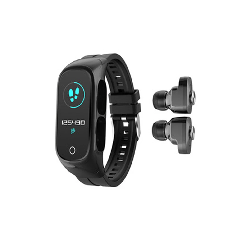 Беспроводная Bluetooth-гарнитура N8 TWS, умный браслет для мужчин и женщин, Bluetooth-наушники для звонков, мониторинга сна, спортивный смарт-браслет
Беспроводная Bluetooth-гарнитура N8 TWS, умный браслет для мужчин и женщин, Bluetooth-наушники для звонков, мониторинга сна, спортивный смарт-браслет