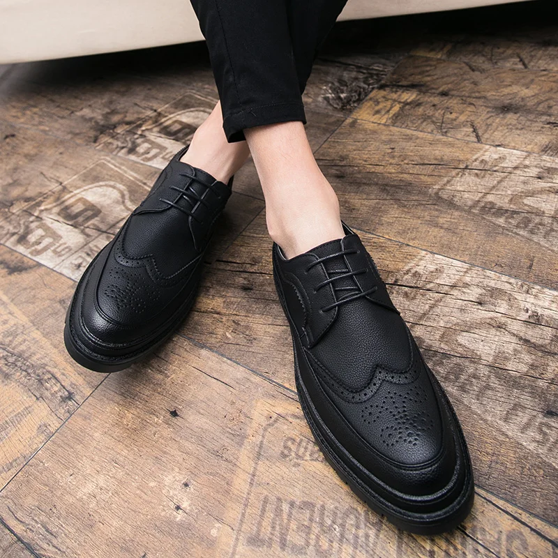 Zapatillas Hombre Mens Shoes Formal Sapatenis Masculino Men 2020 Sapato Men's Black Male Shoe Casual Leather
Zapatillas Hombre Mens Shoes Formal Sapatenis Masculino Men 2020 Sapato Men's Black Male Shoe Casual Leather