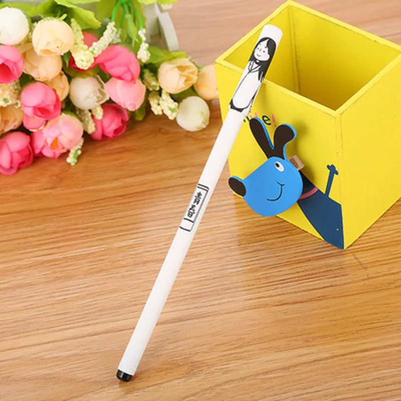 Character Gel Pen Student Stationery Cute Pens Creative Cute Kawaii Pen New Black Ink Writing Gel Pens Kawaii School Supplies
Character Gel Pen Student Stationery Cute Pens Creative Cute Kawaii Pen New Black Ink Writing Gel Pens Kawaii School Supplies