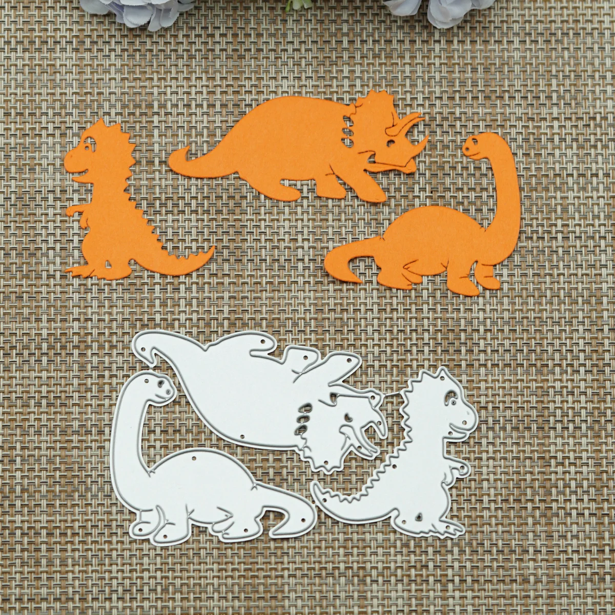 Dinosaur Pattern Metal Cutting Dies Scrapbooking Triceratops Plesiosauria Shape Card Embossing Craft Paper Cutter Mold
Dinosaur Pattern Metal Cutting Dies Scrapbooking Triceratops Plesiosauria Shape Card Embossing Craft Paper Cutter Mold