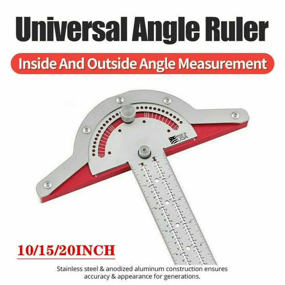 Adjustable Measuring Tape For Craftsman Machinist Protractor Measuring Tool Metal Tool
Adjustable Measuring Tape For Craftsman Machinist Protractor Measuring Tool Metal Tool