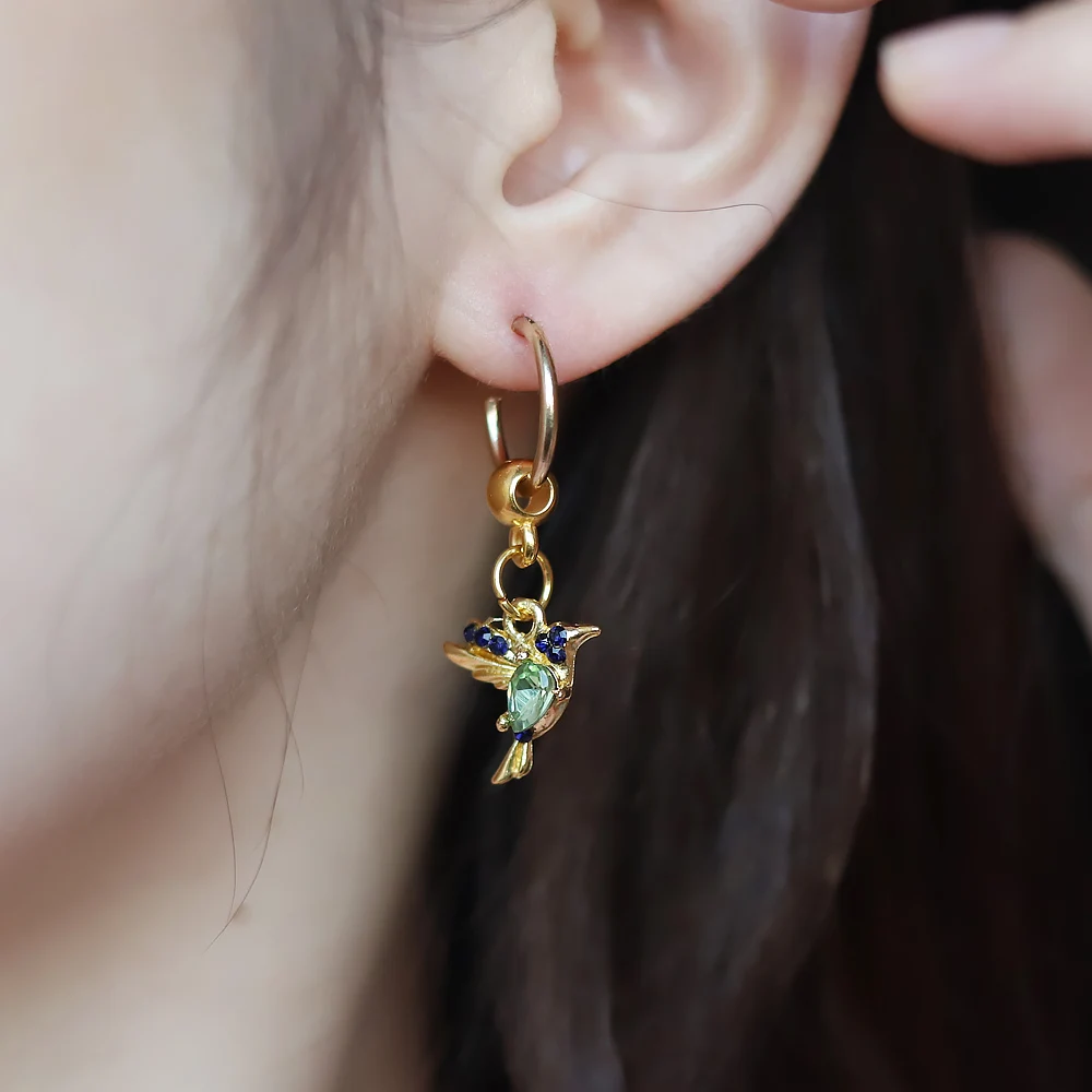2 Pairs of Hummingbird Fashion Temperament Cute Street Style Earrings Female Earring Threader Long Pendant Tassel Hanging Hot
2 Pairs of Hummingbird Fashion Temperament Cute Street Style Earrings Female Earring Threader Long Pendant Tassel Hanging Hot