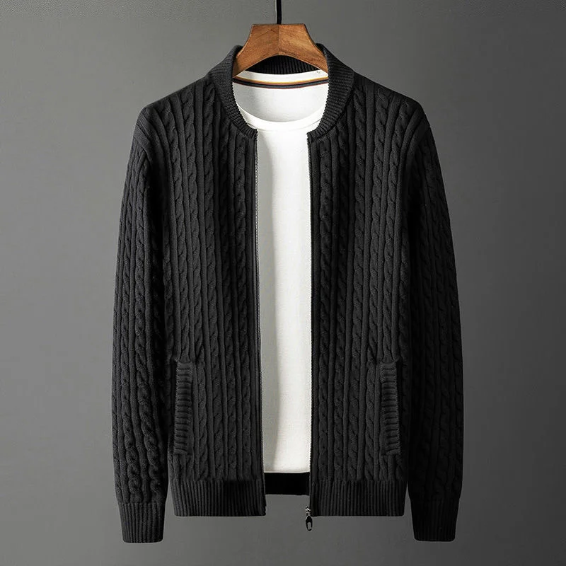 Autumn New Winter Men Solid Zipper Knitwear Cardigans Coats Male Fashion Korean Outwear All-match Slim Fit Sweater K70
Autumn New Winter Men Solid Zipper Knitwear Cardigans Coats Male Fashion Korean Outwear All-match Slim Fit Sweater K70