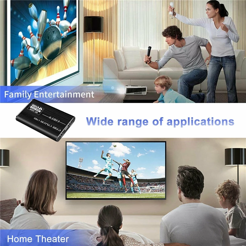 Greatlizard 4K USB 3.0 to HDMI Capture Card HDMI Game Capture 1080p 60FPS Video Capture For PC Laptop Camera 
Greatlizard 4K USB 3.0 to HDMI Capture Card HDMI Game Capture 1080p 60FPS Video Capture For PC Laptop Camera