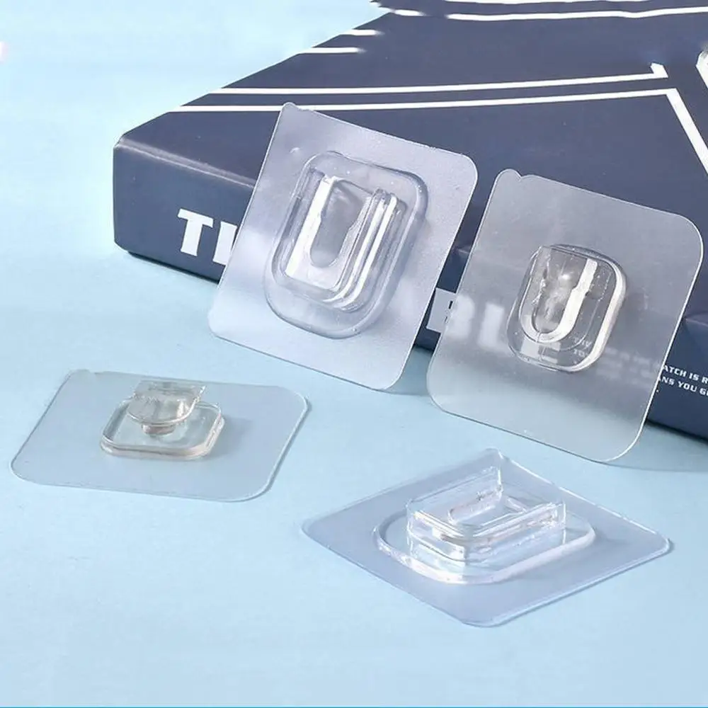 20PCS Double-sided Self Adhesive Wall Hooks 6*6cm Seamless Hooks Reusable Anti-slip Wall Mounted Household Organizer Hook 
20PCS Double-sided Self Adhesive Wall Hooks 6*6cm Seamless Hooks Reusable Anti-slip Wall Mounted Household Organizer Hook