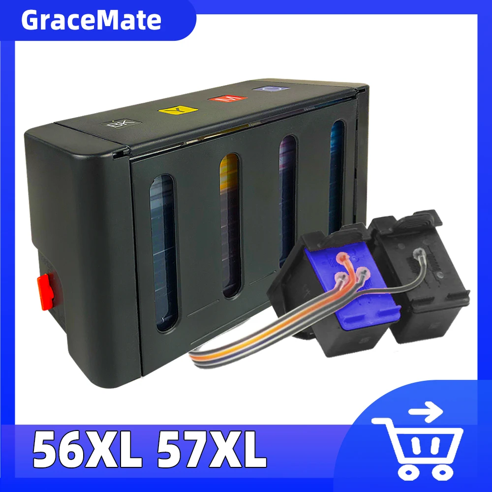 Compatible For HP 56 57 Continuous Ink Supply System PSC 1110 1209 1210L 1210v 1210xi 1311 1315 1350v 2110 2175 Printer
Compatible For HP 56 57 Continuous Ink Supply System PSC 1110 1209 1210L 1210v 1210xi 1311 1315 1350v 2110 2175 Printer