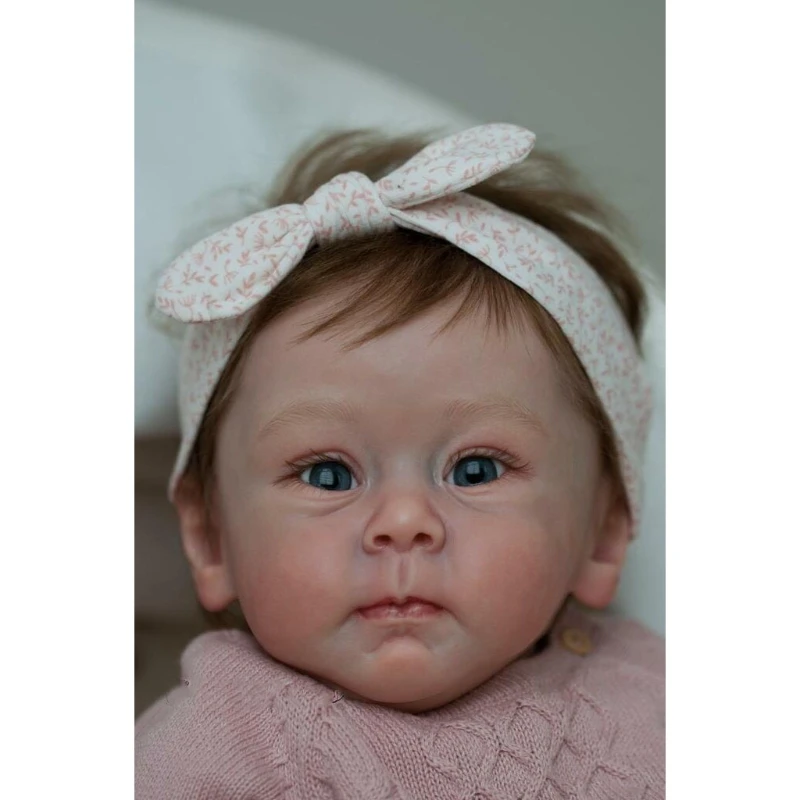23 Inch Lifelike Doll Kit Unpainted DIY Baby Newborn Toddler Eyeless Realistic Dolls Parts Vinyl Body Accessories
23 Inch Lifelike Doll Kit Unpainted DIY Baby Newborn Toddler Eyeless Realistic Dolls Parts Vinyl Body Accessories