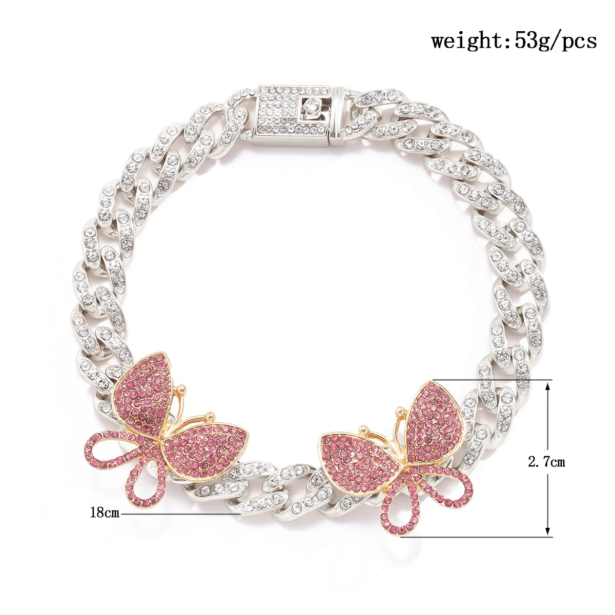 Cuba Chain Female Bohemian Summer Anklets for Women Rhinestone Butterfly Ankle Bracelet Girls Barefoot on Leg Chain Jewelry Gift
Cuba Chain Female Bohemian Summer Anklets for Women Rhinestone Butterfly Ankle Bracelet Girls Barefoot on Leg Chain Jewelry Gift